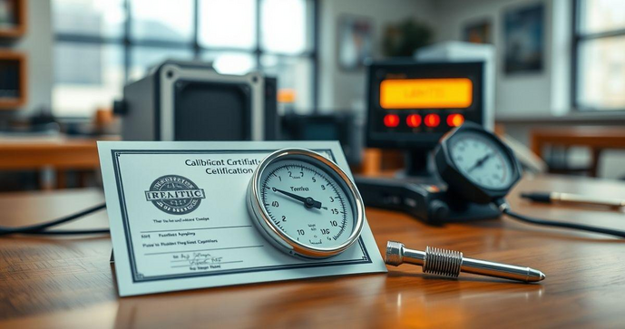 Certificado de calibração de termômetro é essencial para garantir precisão e confiabilidade nas medições