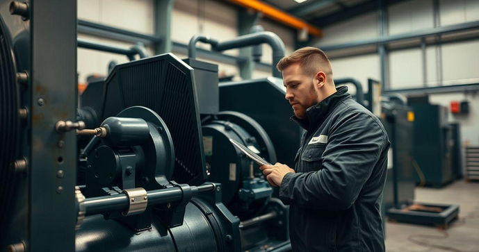 Inspeção de compressores: Otimize a performance e evite problemas