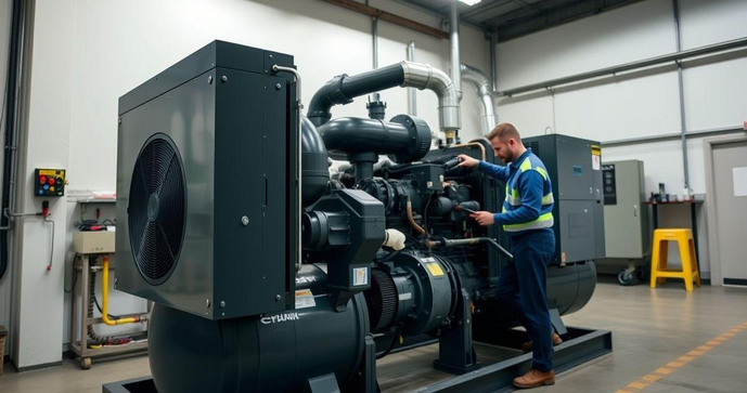 Inspeção em Compressores de Ar: Garantindo Desempenho e Segurança